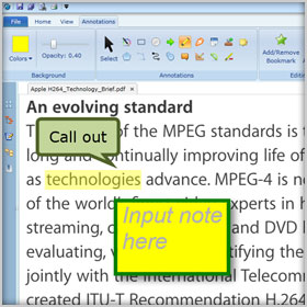 Annotation MS Technology