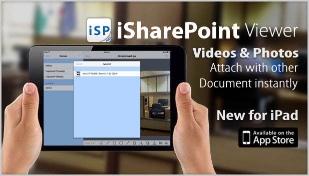 Facilitate user to seize the captured photos into existing documents on your repository.